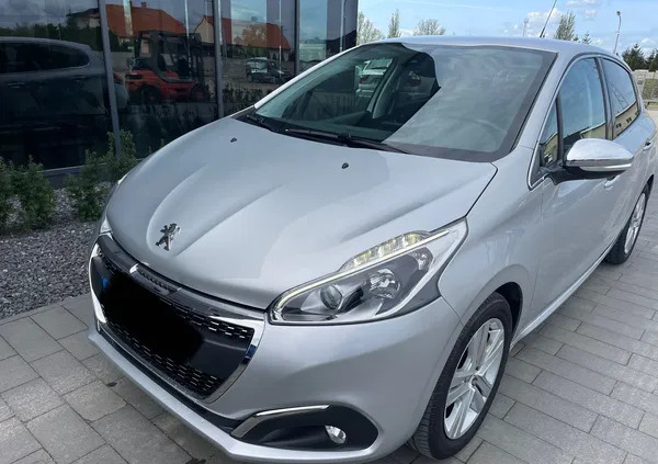 samochody osobowe Peugeot 208 cena 39500 przebieg: 46300, rok produkcji 2018 z Wyszków